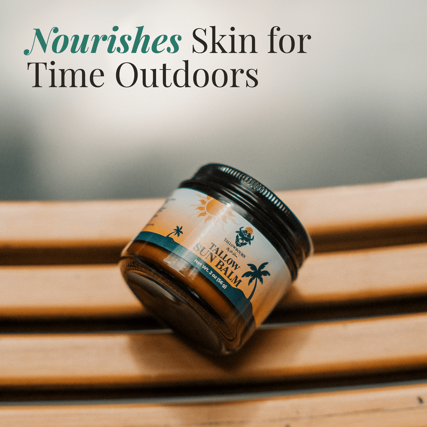Tallow Sun Balm – Grass-Fed Mineral Zinc Moisturizer - Tallowbourn