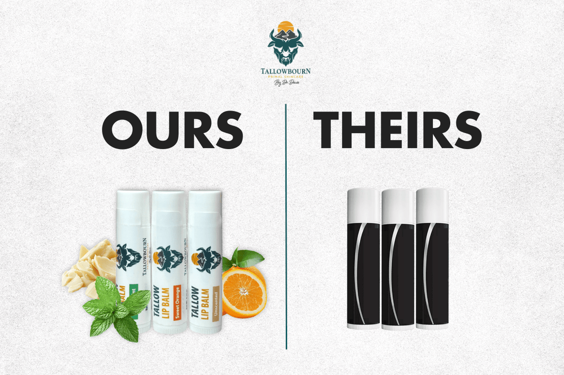 Why “Big Brand” Lip Balms Keep You Reapplying (and Still Don’t Work) - Tallowbourn