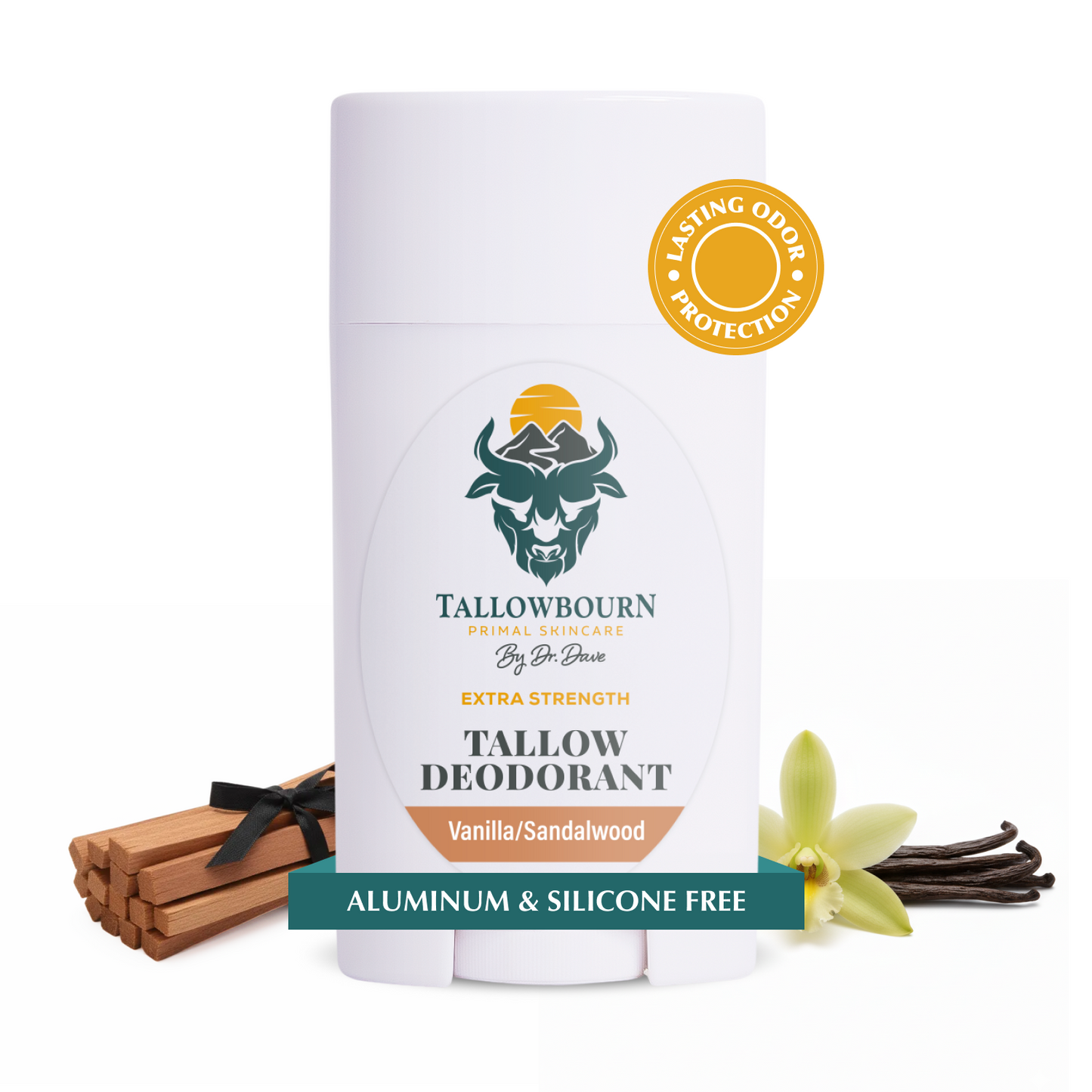 Extra Strength Natural Deodorant – Aluminum Free, Long-Lasting