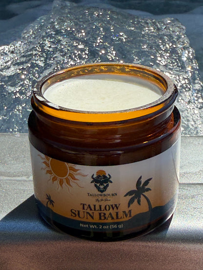 Tallowbourn tallow sun balm with non-nano zinc oxide — reef-safe mineral sunscreen — view 7