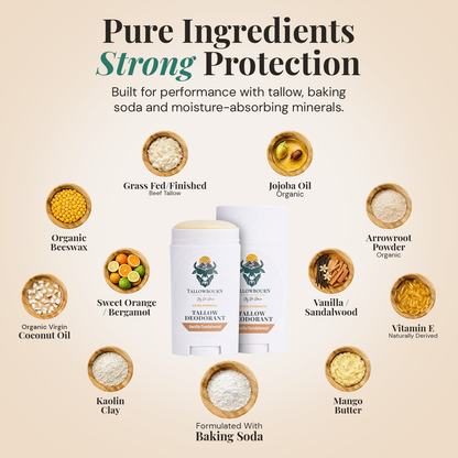 Extra Strength Natural Tallow Deodorant