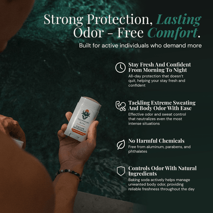 Extra Strength Natural Tallow Deodorant - Tallowbourn