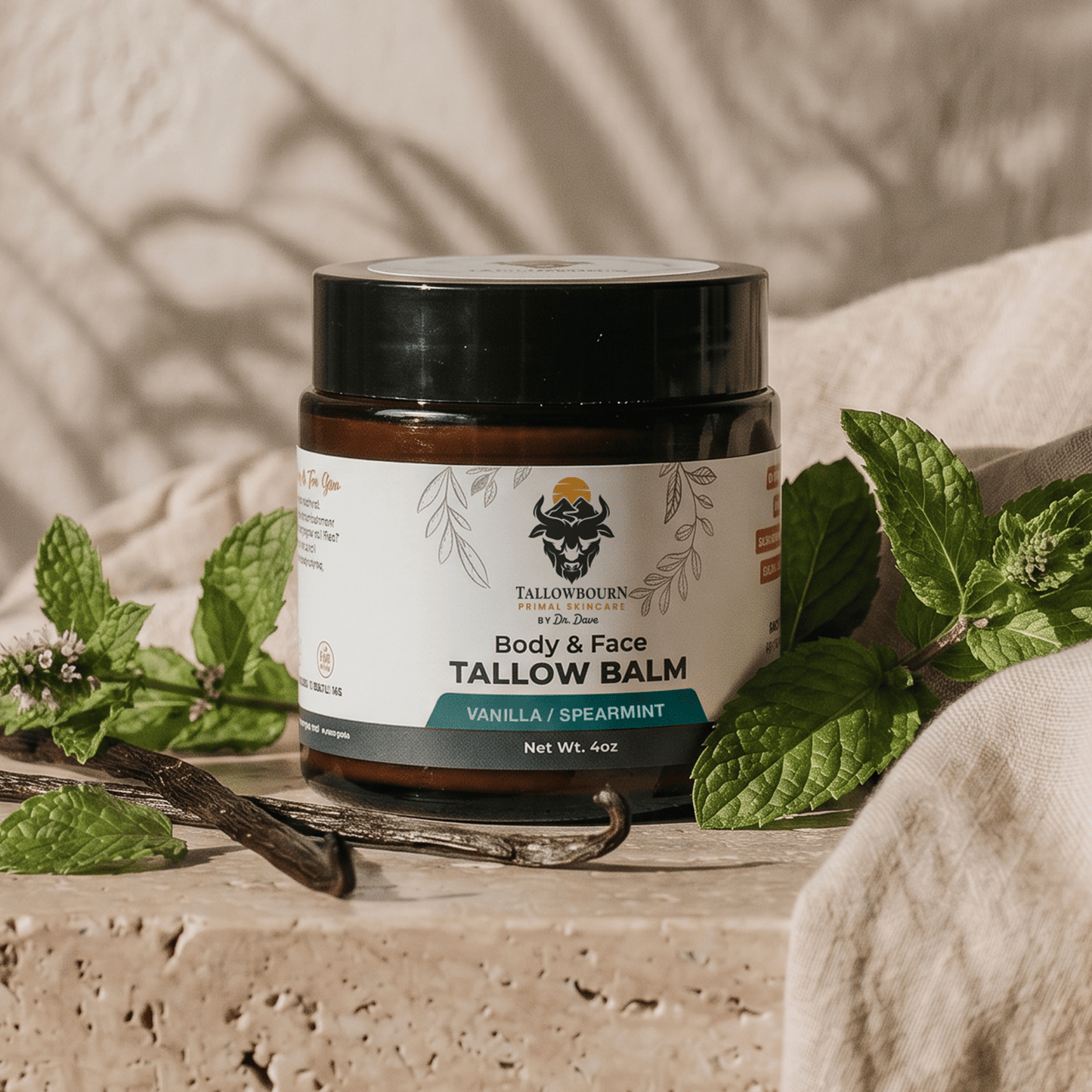 Grass-Fed Tallow Balm for Face & Body - Tallowbourn