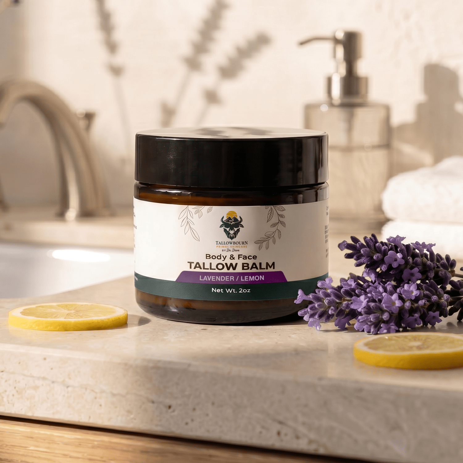 Grass-Fed Tallow Balm for Face & Body - Tallowbourn