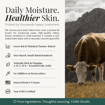 Grass-Fed Tallow Balm for Face & Body - Tallowbourn