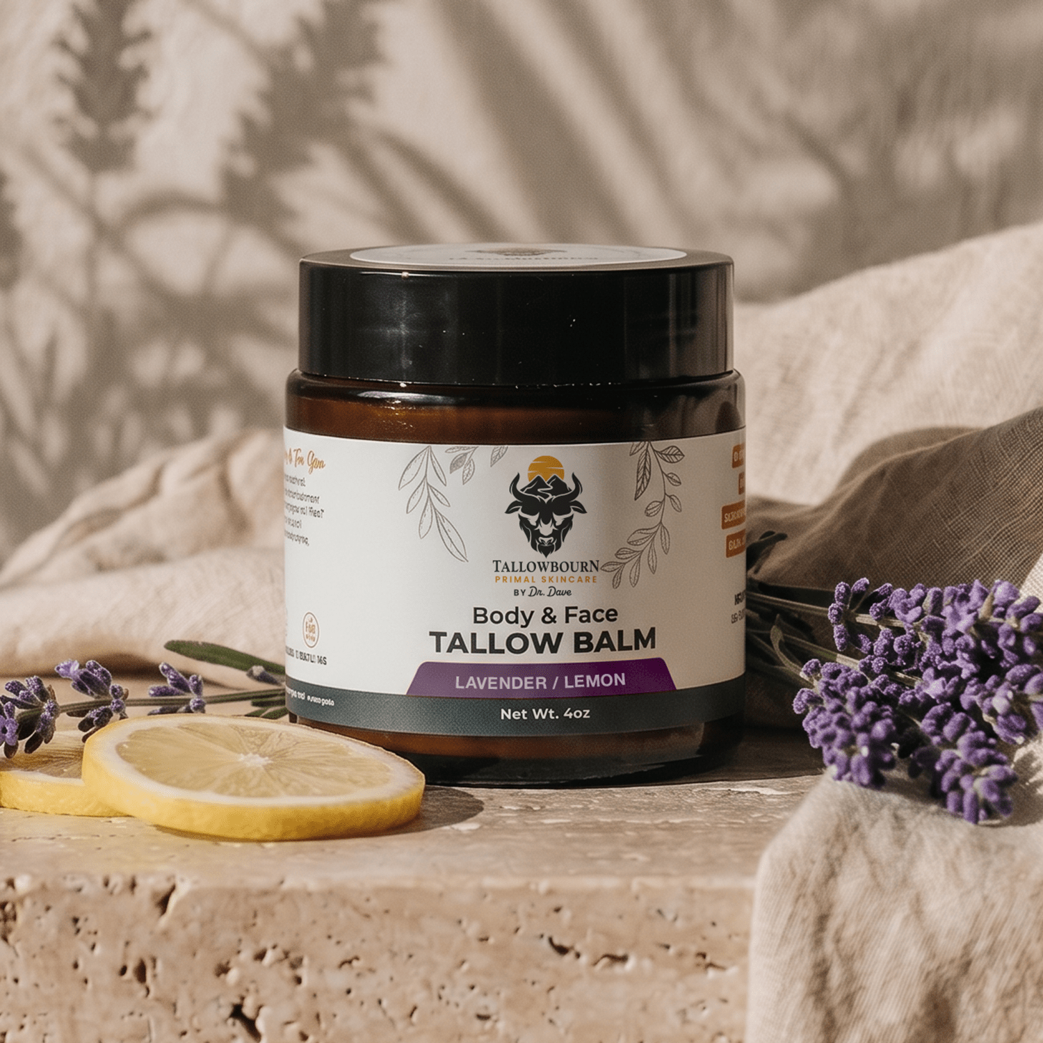Grass-Fed Tallow Balm for Face & Body - Tallowbourn