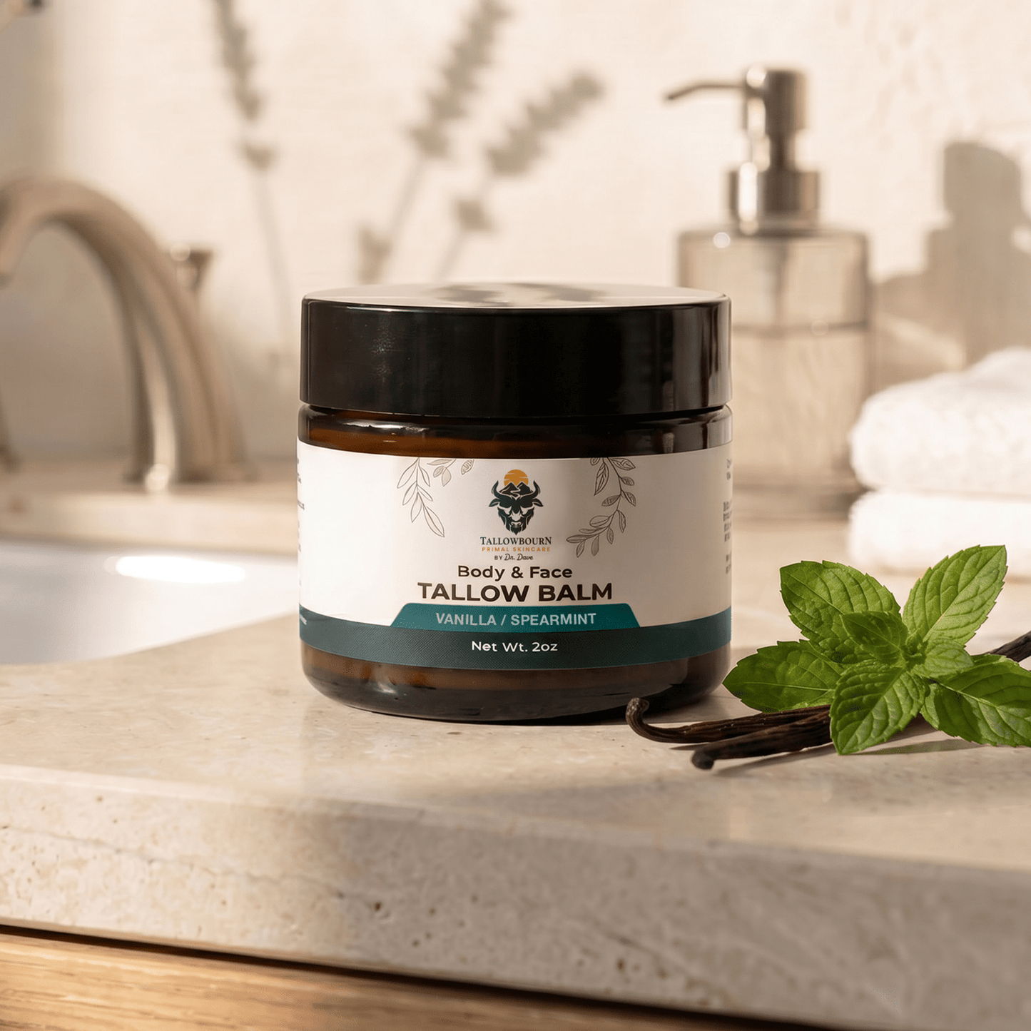 Grass-Fed Tallow Balm for Face & Body - Tallowbourn