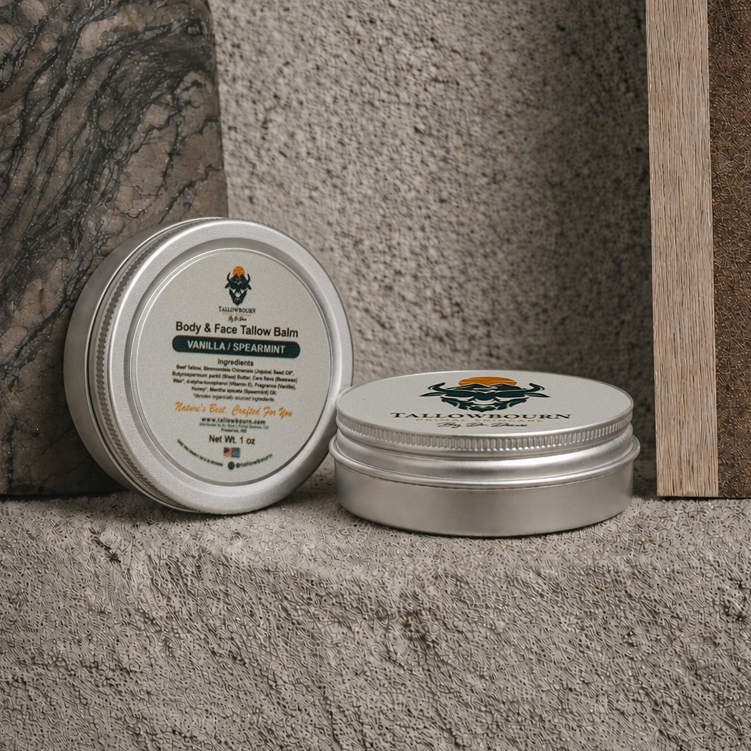 Grass-Fed Tallow Balm for Face & Body