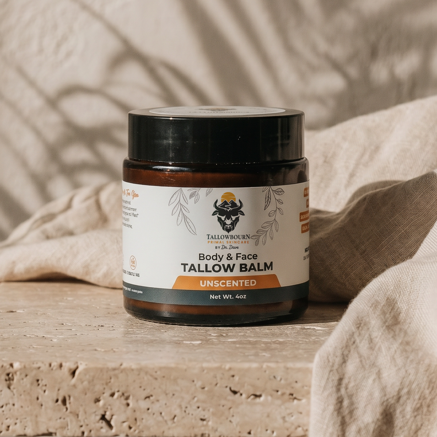 Grass-Fed Tallow Balm for Face & Body