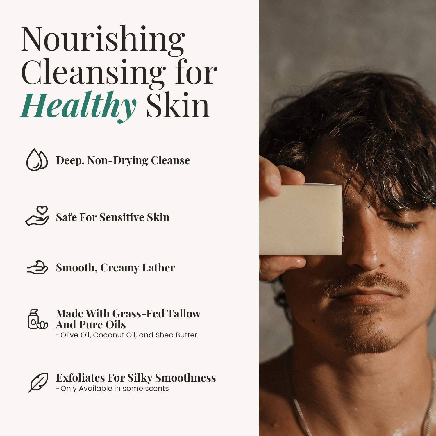 Grass-Fed Tallow Soap Bars - Tallowbourn