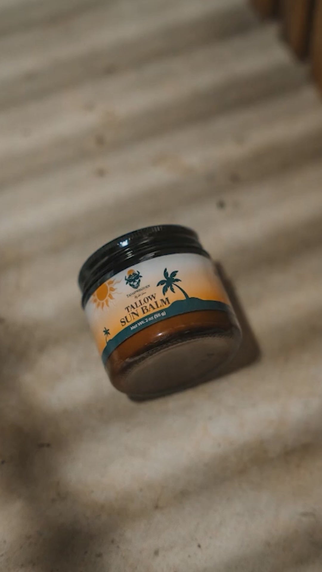 Tallow Sun Balm – Grass-Fed Mineral Zinc Moisturizer