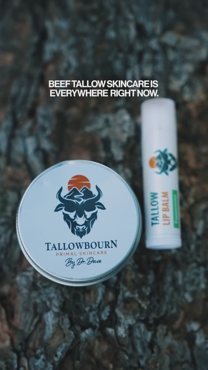 Tallow Skincare Starter Kit – Balm, Deodorant, Lip Balm & Soap