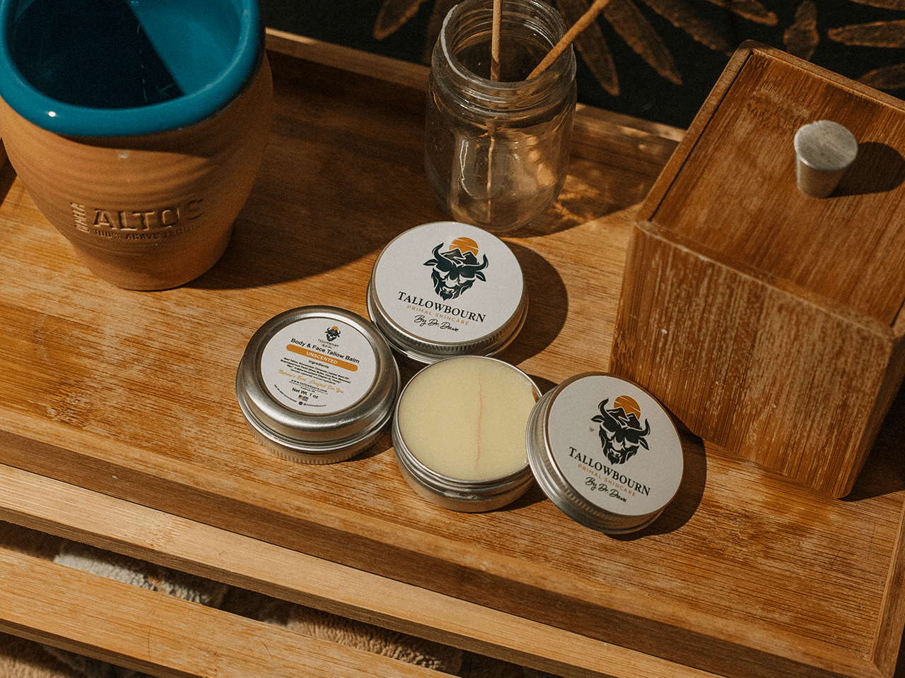 Tallow Balm Sample Pack – Try 3 Scents, 1 oz Each - Tallowbourn